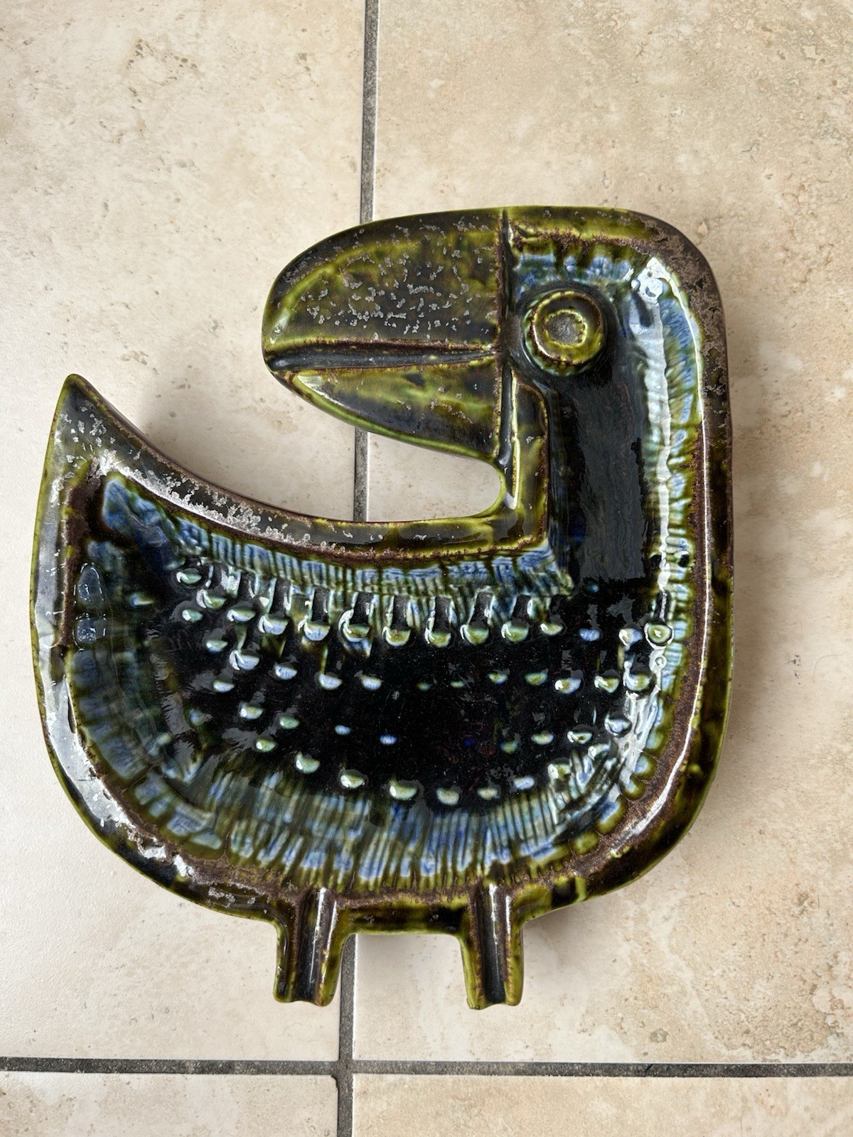 MCM Toucan Vintage Decor/Dish