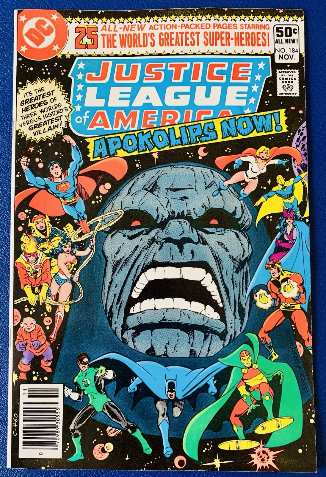 DC Comics Justice League of America #184 Apokolips Now! 1980 Comic Book