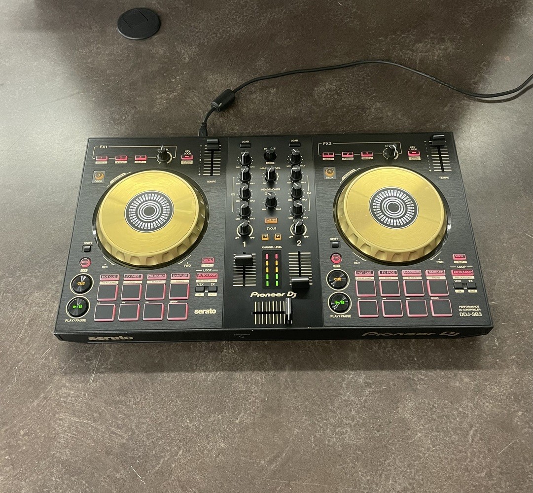 Pioneer DJ DDJ-SB3 Serato DJ Controller (Gold Edition) – Good Condition