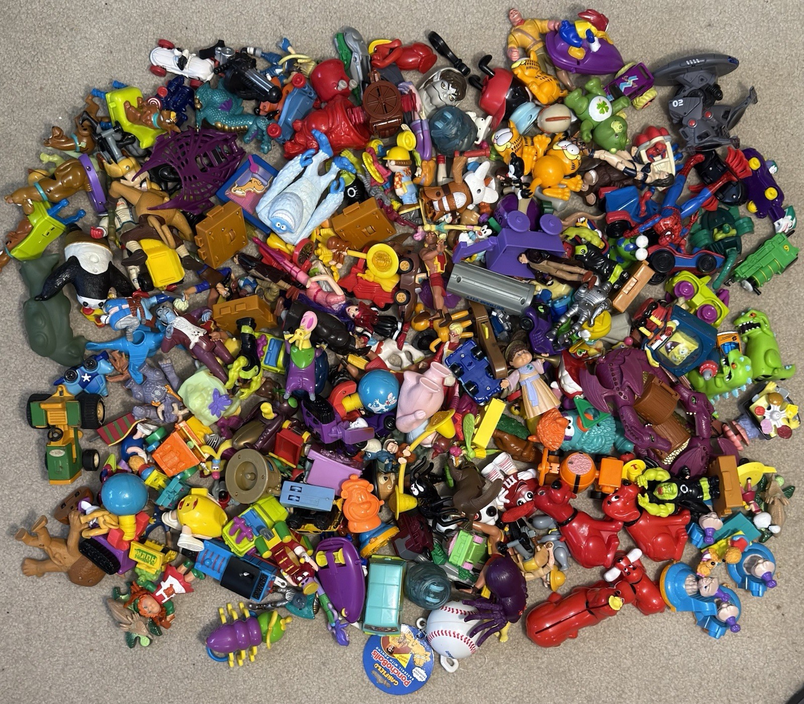 Happy Meal Toys Large Lot of 200+ Vintage 80s & 90s McDonald's, BK& Toys Various