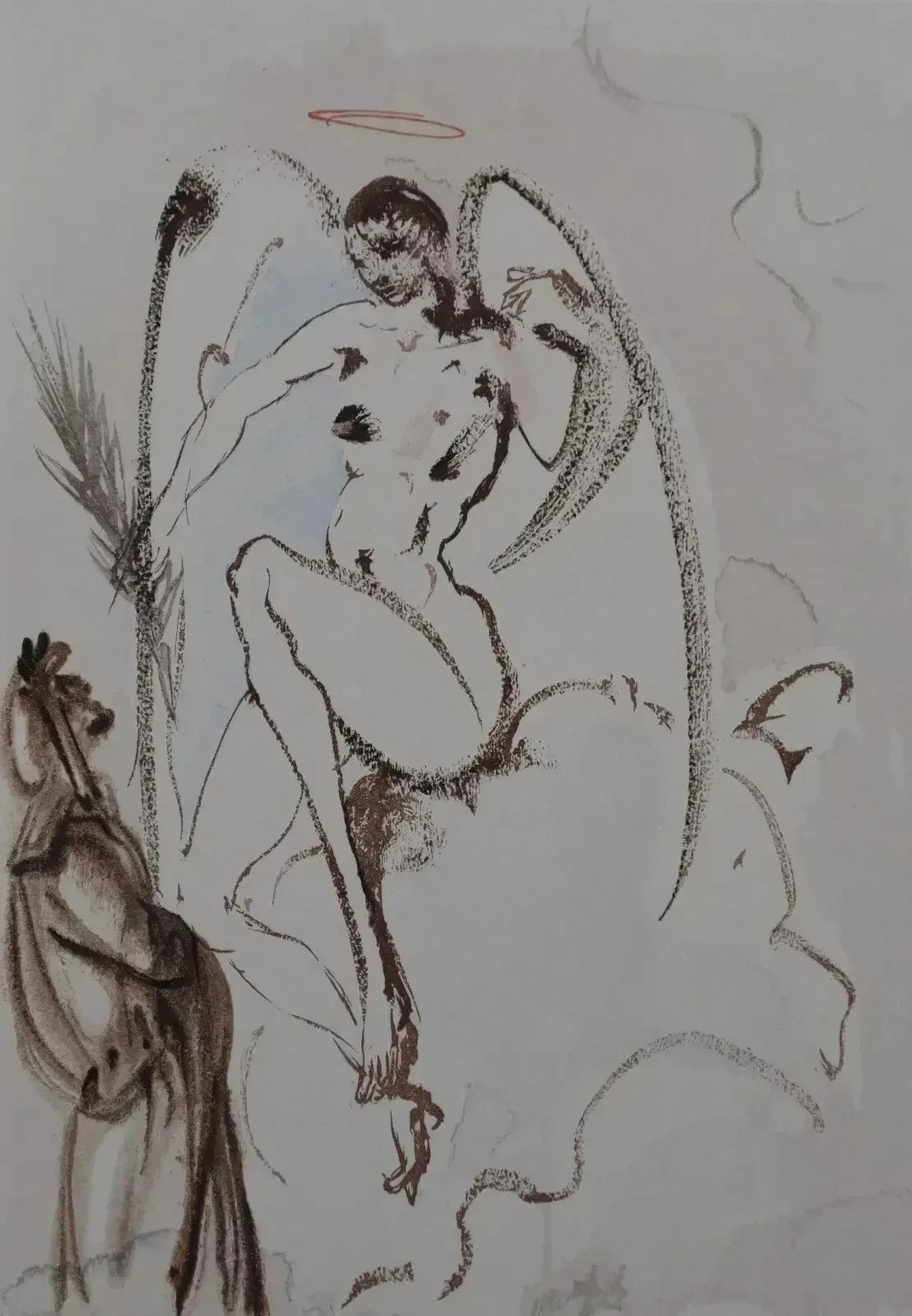 Salvador DALI : PARADIS 31, GRAVURE Originale, DIVINE COMEDIE, 1960