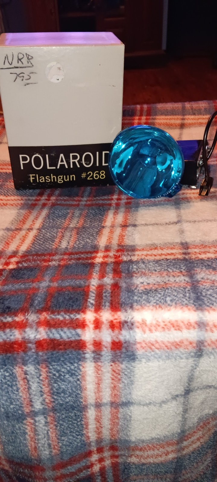 POLAROID Model 268 Flash Gun Bulb Attachment for Automatic Land Cameras Vintage