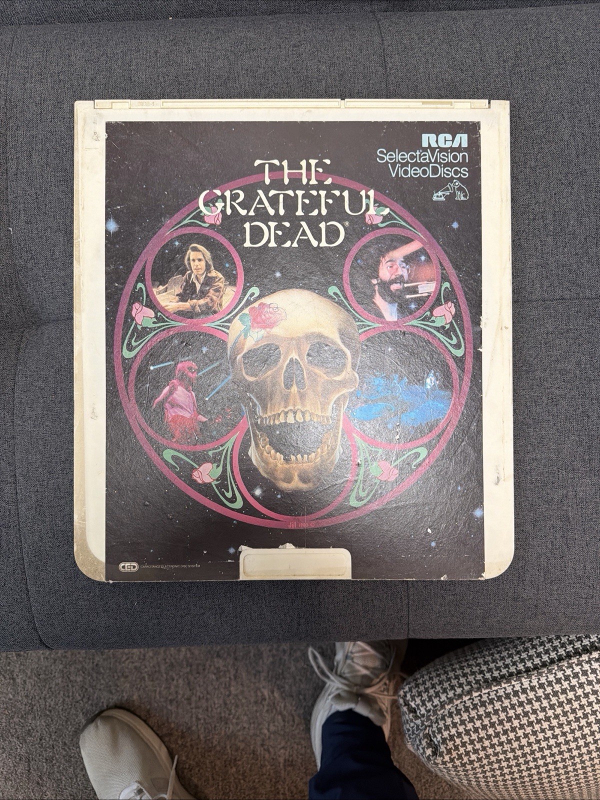 The Grateful Dead - Vintage RCA SelectaVision VideoDisc