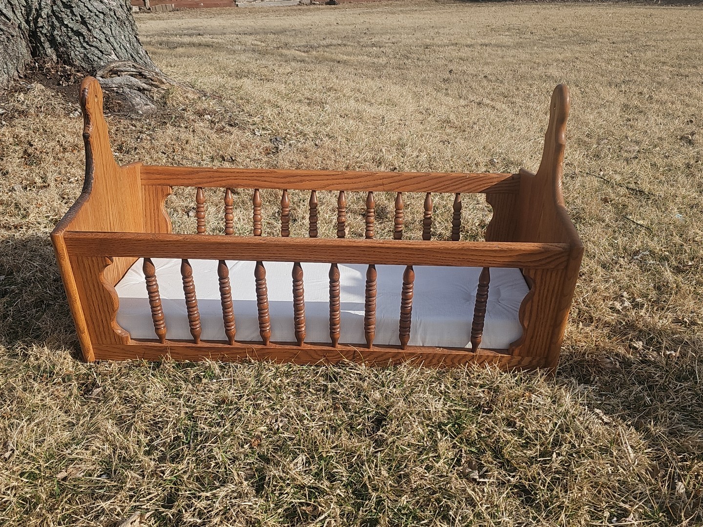 Antique cradle
