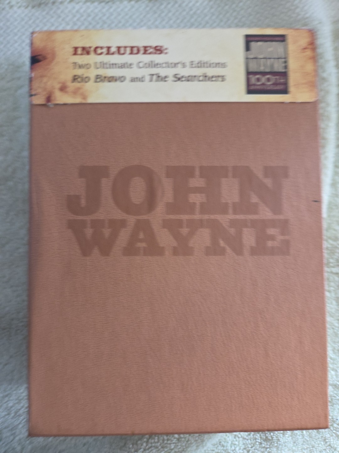 John Wayne Giftset: Rio Bravo/The Searchers DVD, 2007, 4-Disc Set