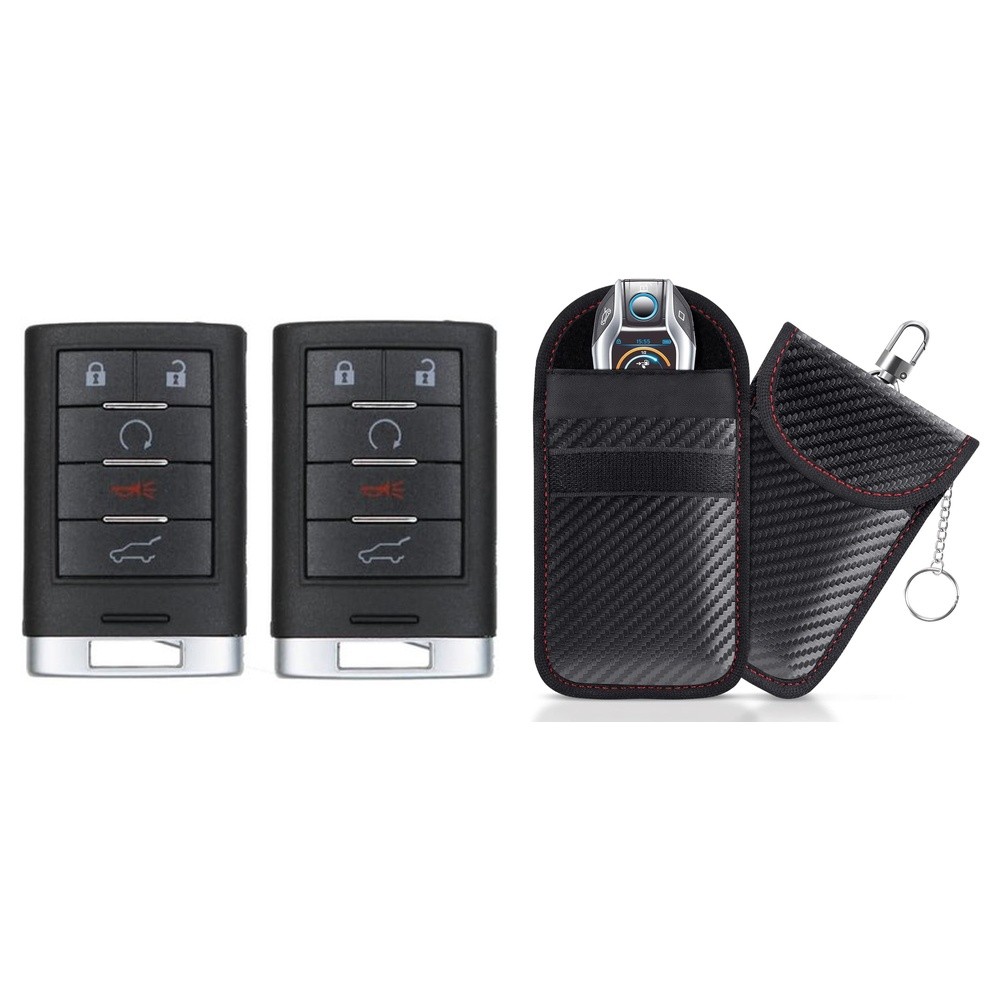 Smart Key Fob 2013 Cadillac ATS FCC: NBG009768T MPN: 22856930 22865375 w/Case