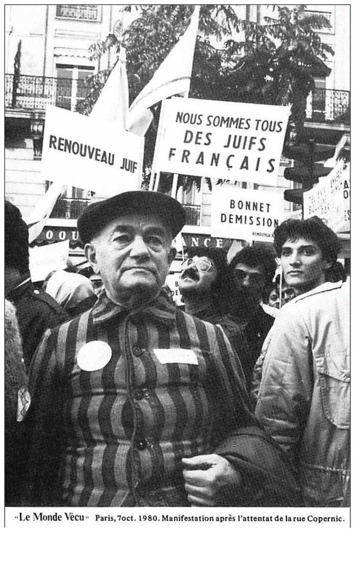 Religion. N°44205. Manifestation After The Rue Copernic Attack. Jews F