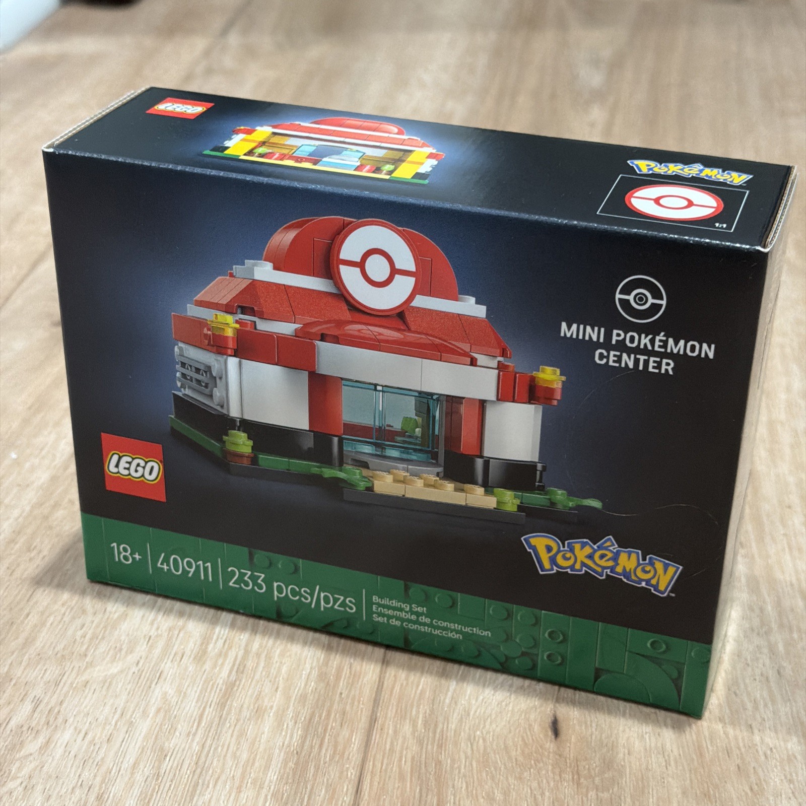 LEGO Mini Pokemon Center (40911) Limited Edition Brand New Sealed Fast Shipping
