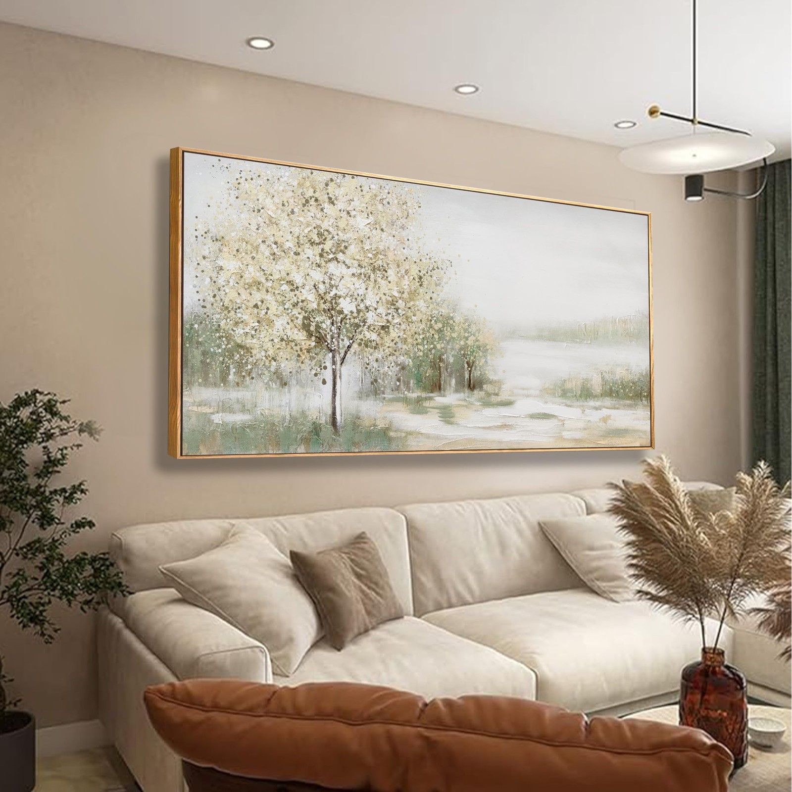 Canvas Wall Art Decor Large Framed Wall Art for Living Room Nature Botanical ...