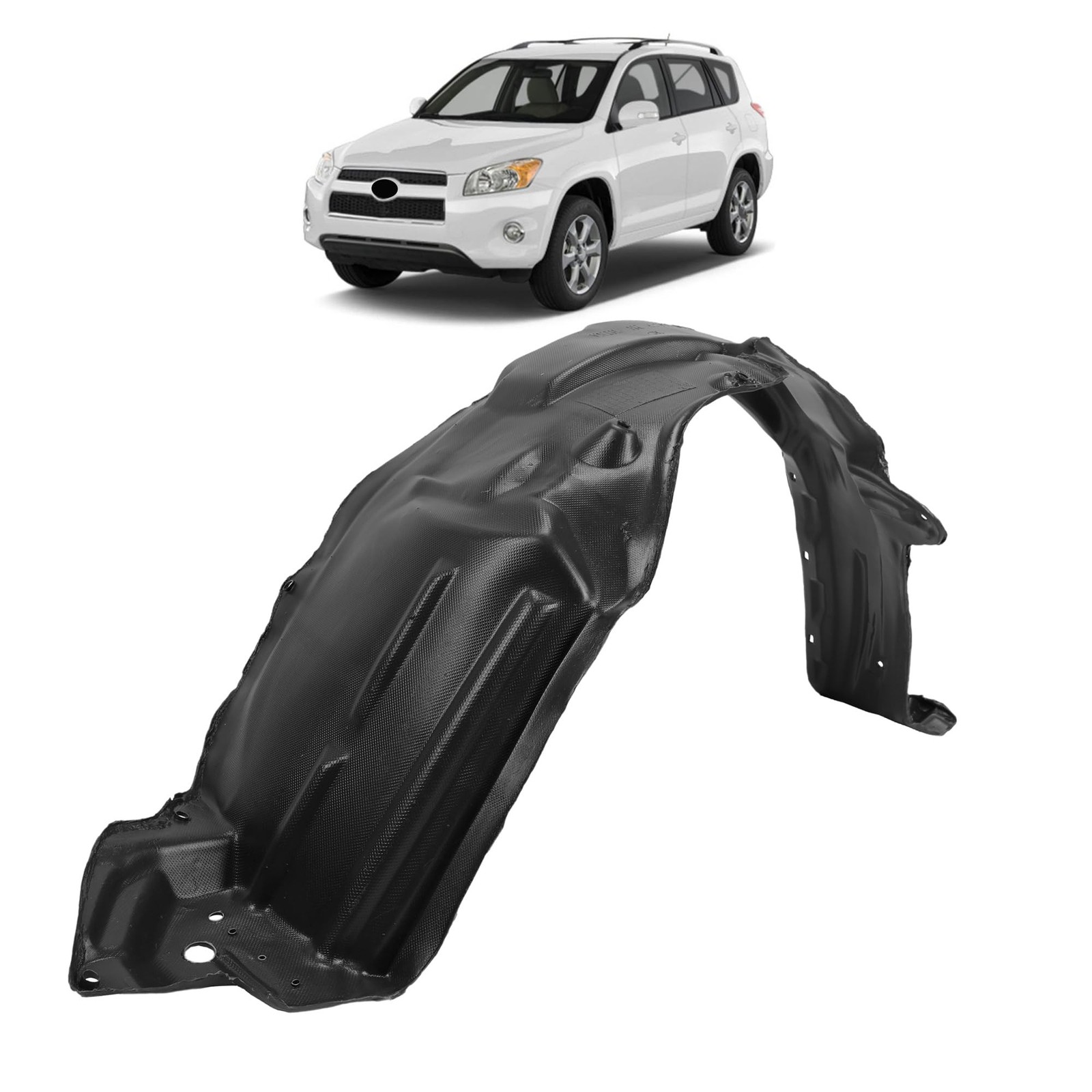 LYZ New Front Inner RH Passenger Side Fender Liner Compatible with Toyota RAV...