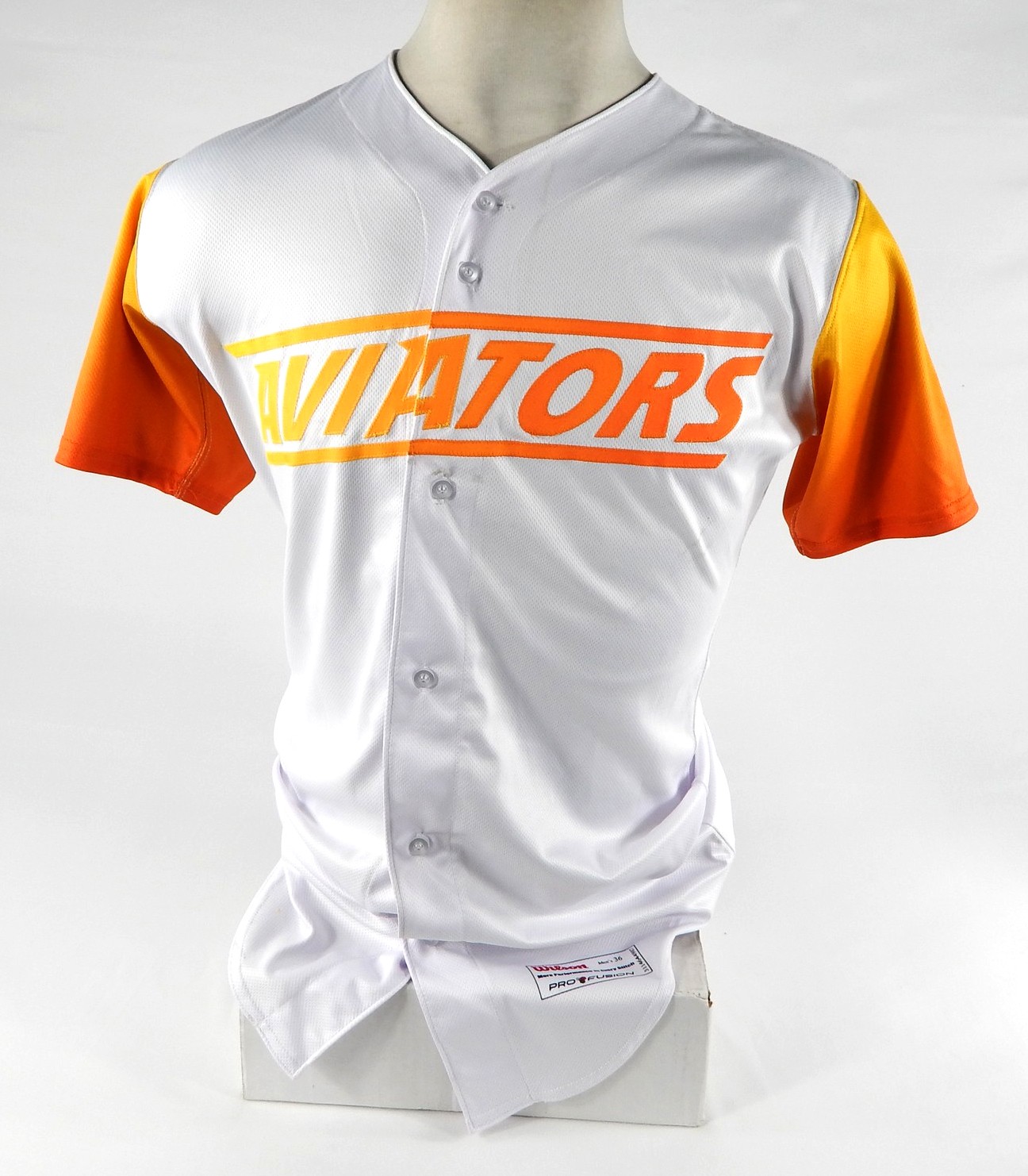 Las Vegas Aviators Blank Game Issued White Jersey 36 DP71239