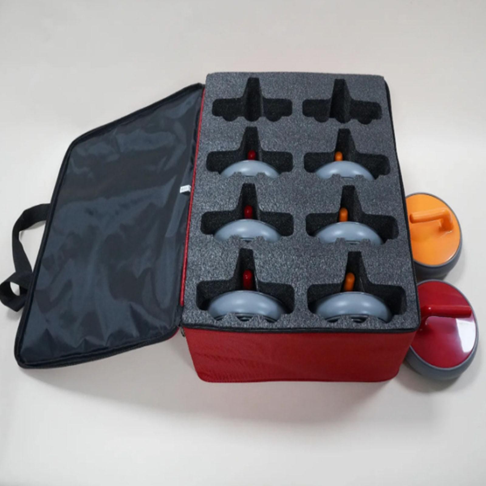 8 Pieces Kids Curling Ball Prop Winter Sports Equipment for Party School