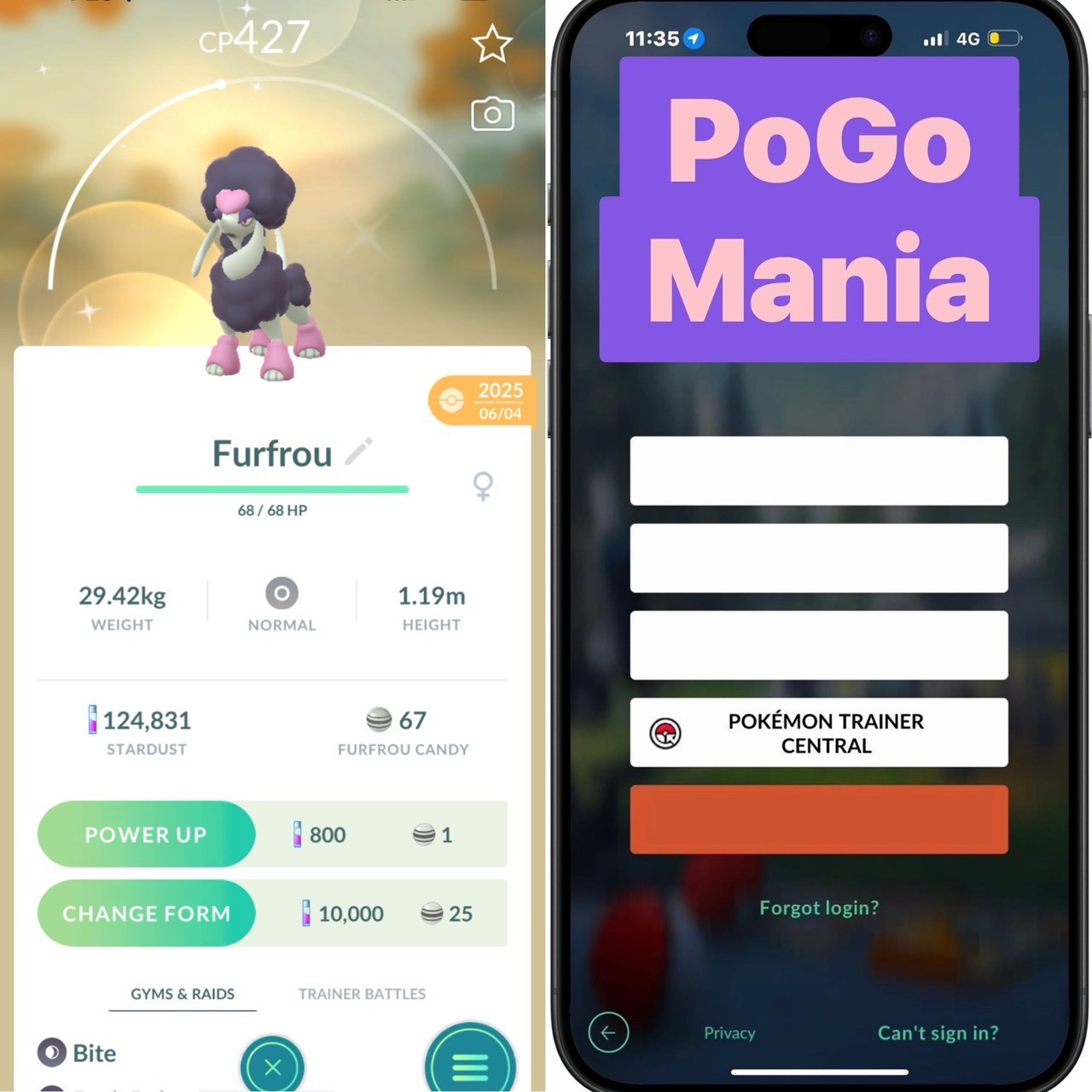 Shiny Furfrou (Heart Trim)✨mini PTC 20k✨(read description)