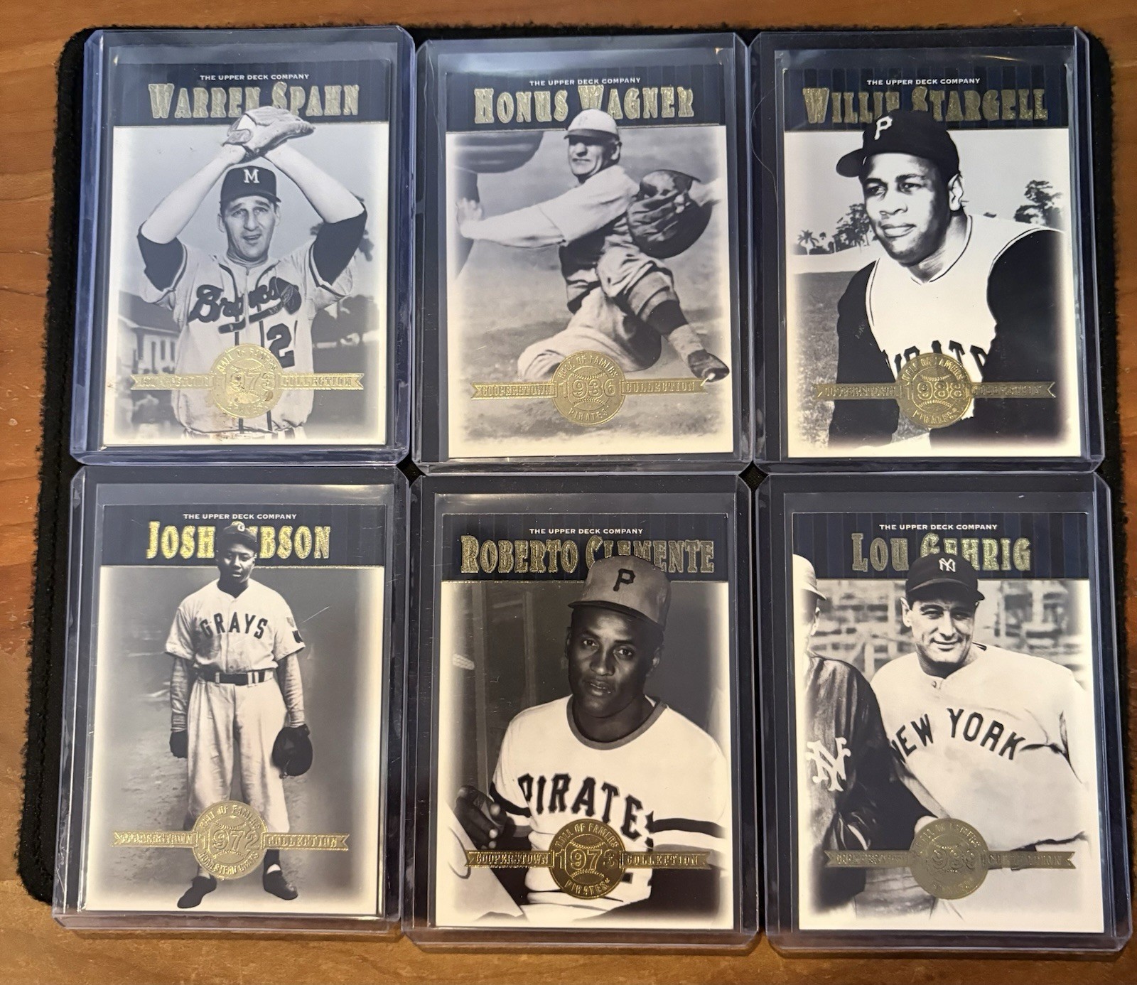 🔥10x 2001 Upper Deck Cooperstown Collection Hall of Fame Mantle,  Nolan Ryan