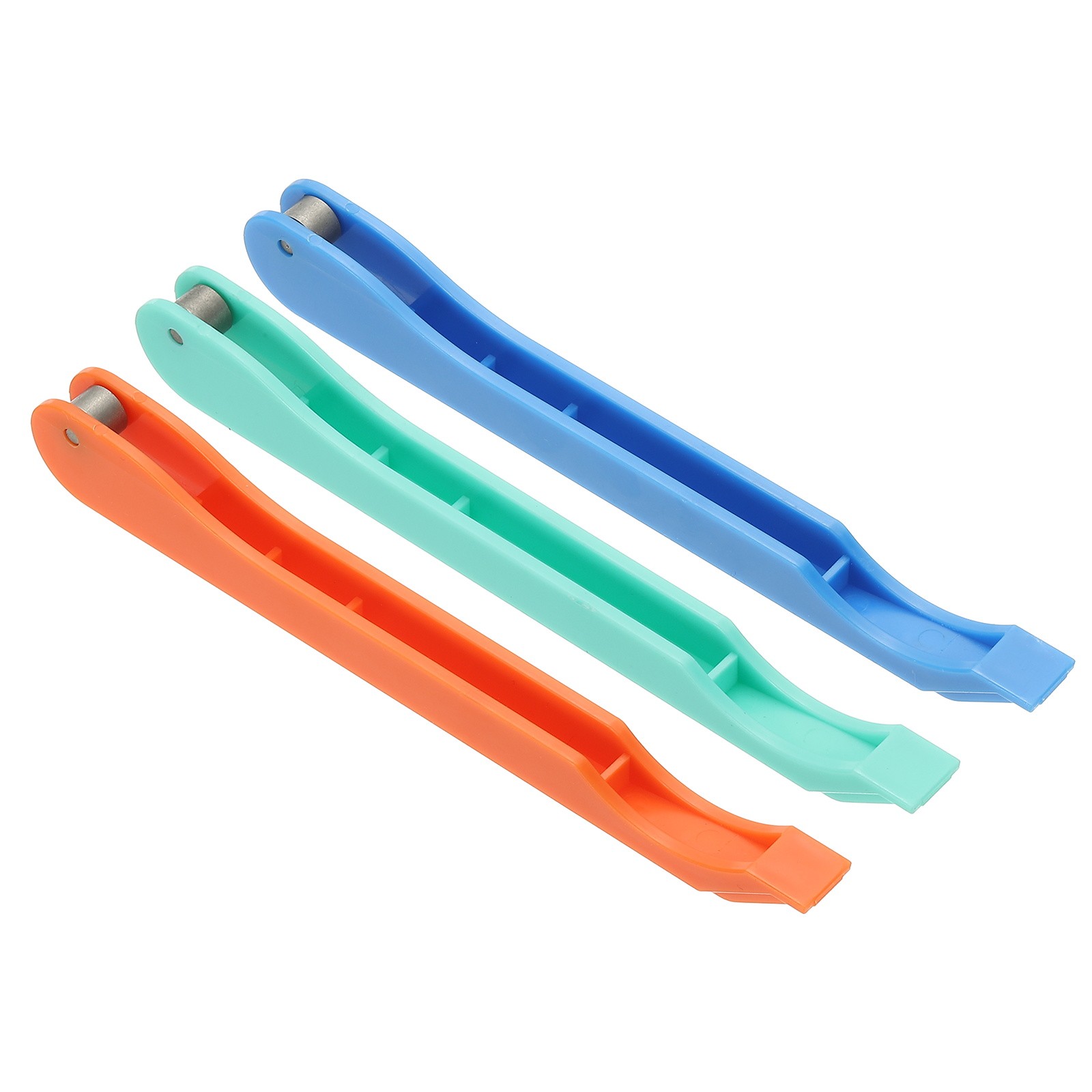 Copper Foil Hand Foiler, 3 Pcs Stained Glass Copper Foil Tool, Orange/Green/Blue