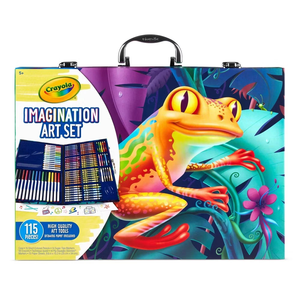 Crayola 115pc Imagination Art Set with Case