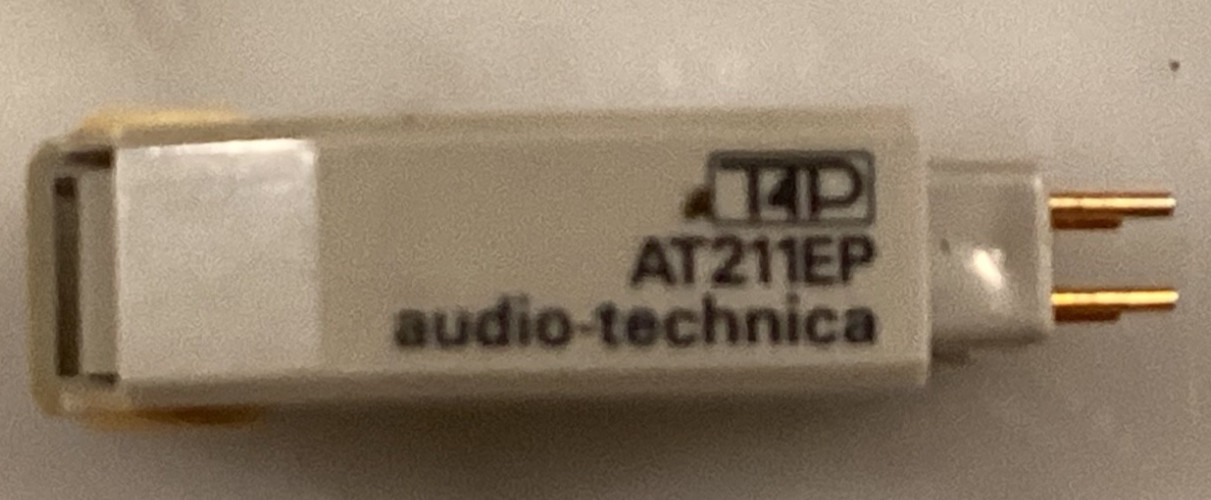 AUDIO TECHNICA AT211EP P-MOUNT CARTRIDGE & ATN201EP STYLUS + 1/2" ADAPTER-GUARD