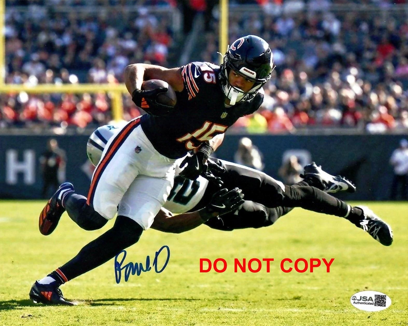Rome Odunze CHICAGO BEARS Signed Autographed REPRINT 8x10 Photo RP