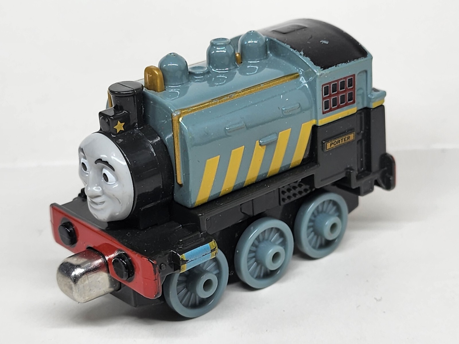 Mattel PORTER Thomas & Friends Take N Play Train Engine Car Diecast Green BCW90
