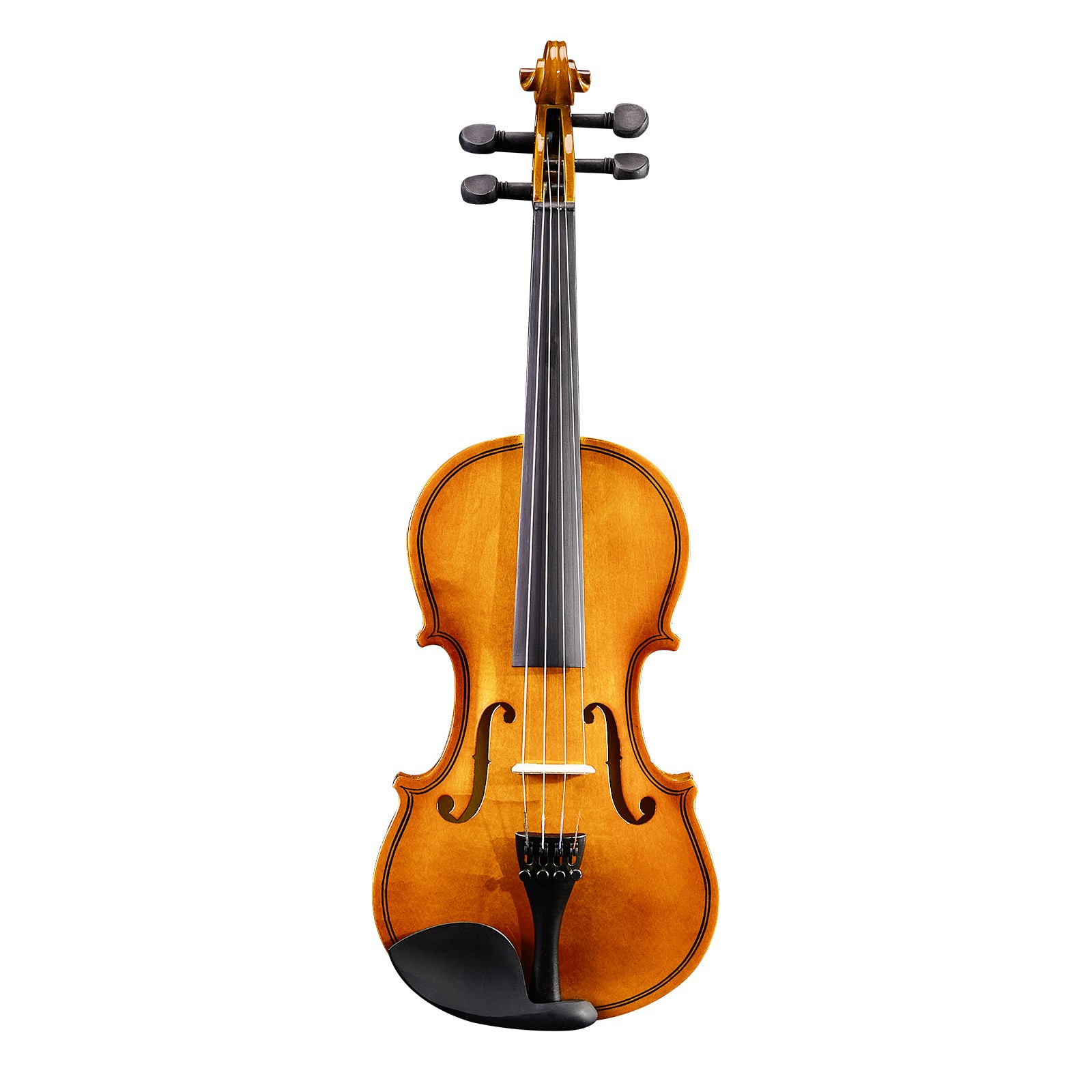 1/8 Acoustic Violin with Hard Case Violin Bow Shoulder Rest Rosin Strings