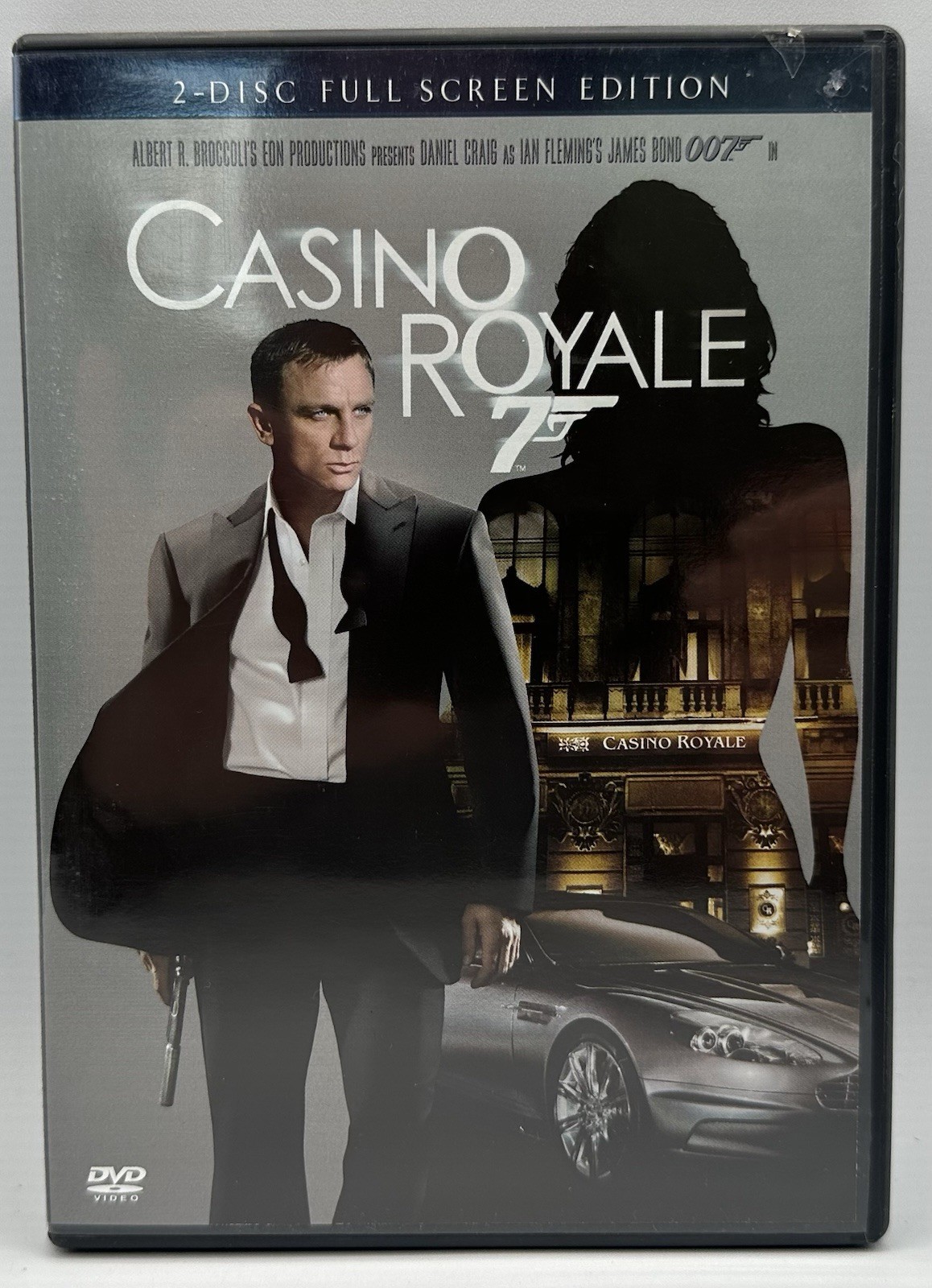 Casino Royale 007 DVD 2-Disc Full Screen Edition Daniel Craig Free Shipping 2006