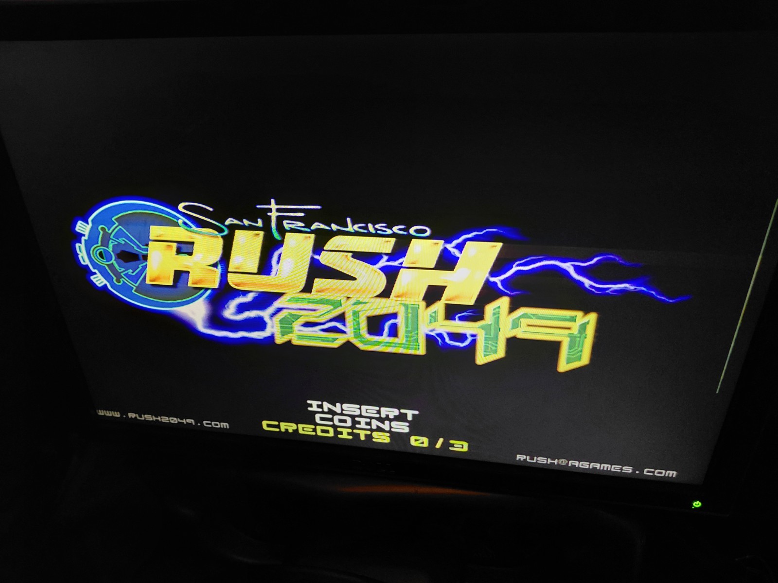 Atari San Francisco Rush 2049 Arcade PCB Working As Is