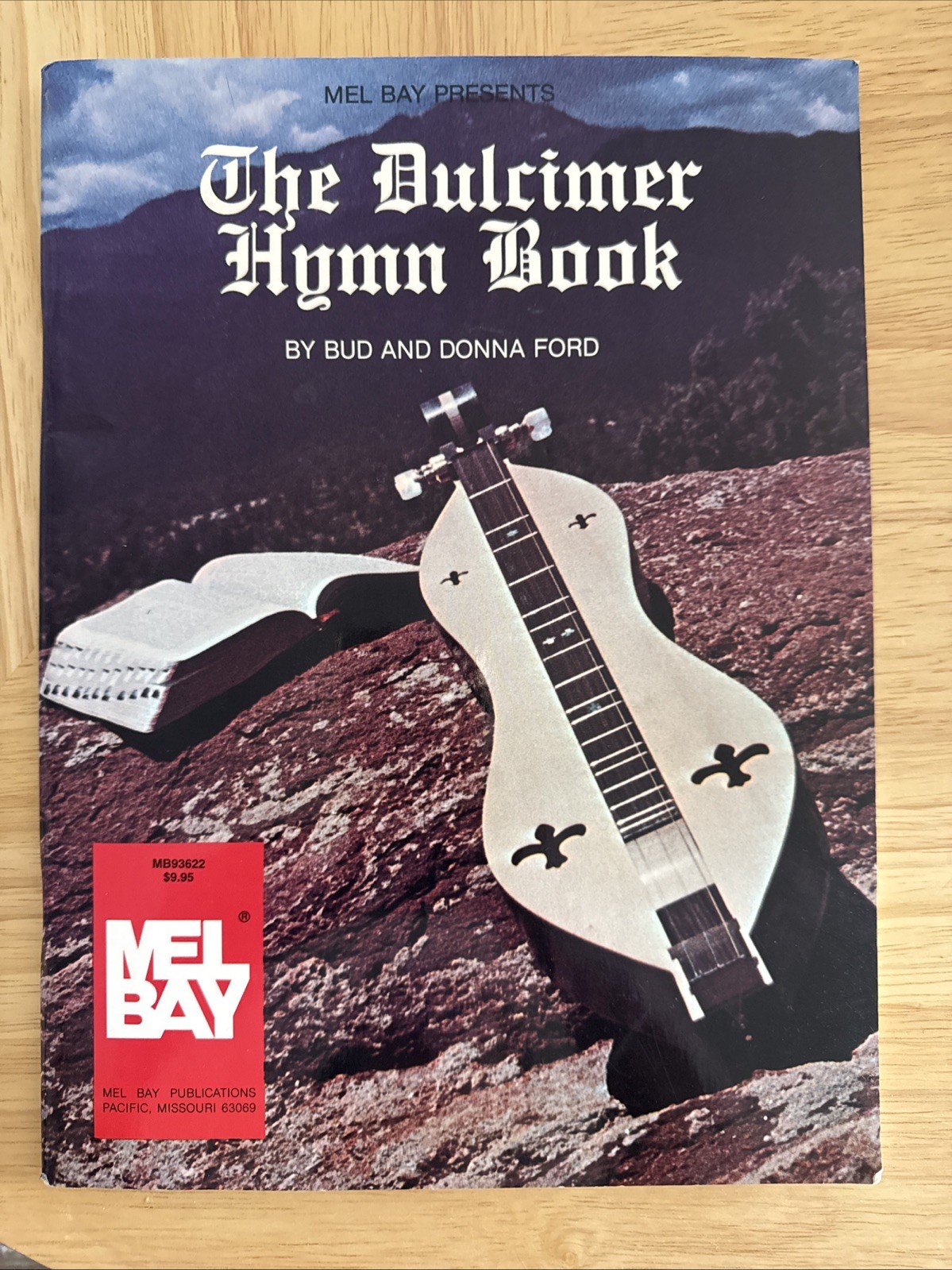 Vintage Mel Bay Sheet Music THE DULCIMER HYMN BOOK By Bud & Donna Ford (1979)
