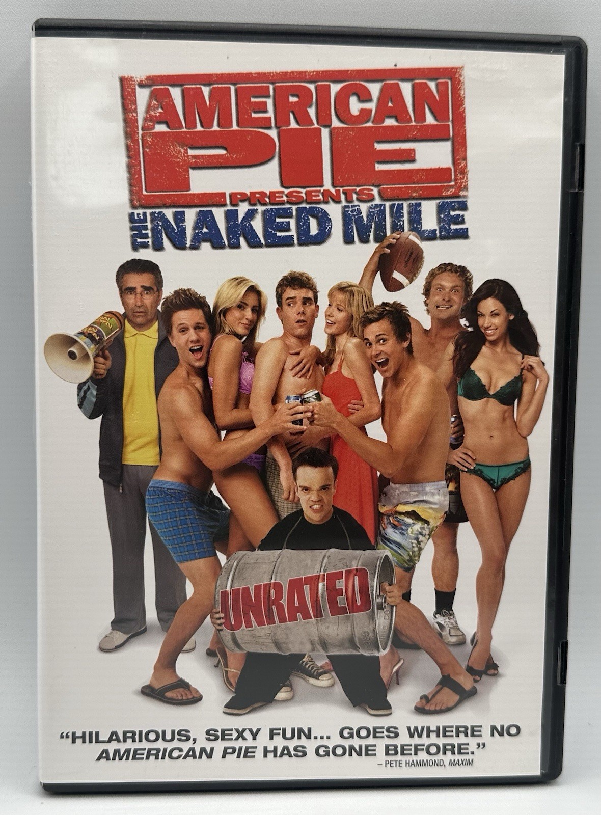 American Pie Presents The Naked Mile DVD Unrated Widescreen John White 2006