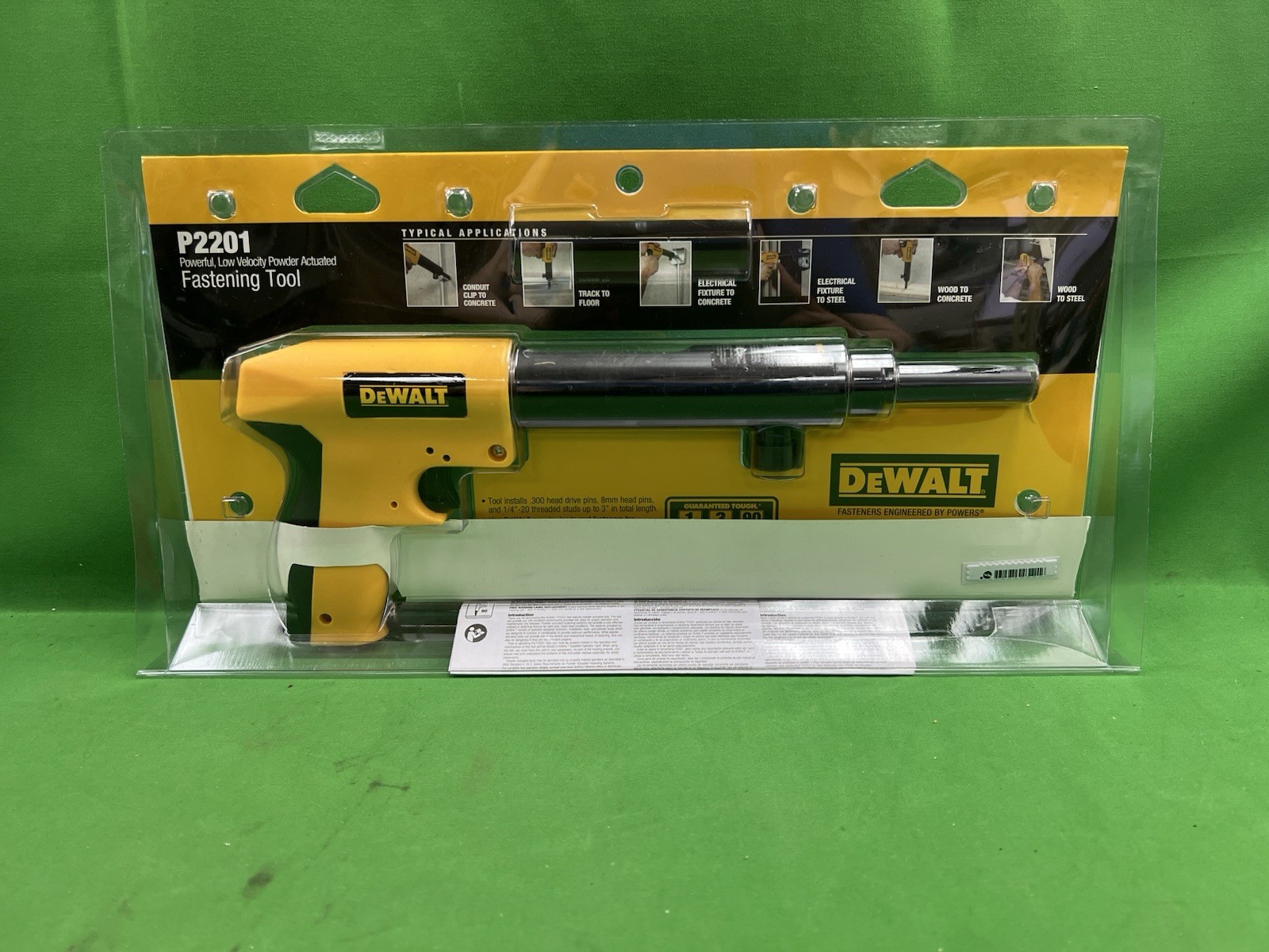 DEWALT DDF211022P Powder Actuated Tool New (e15)