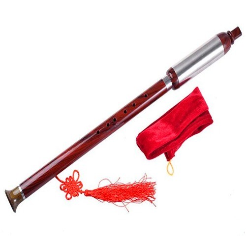 Vertical Playing Bawu Flute F/G Key not DIZI funda Flauta Bau HandmadeDetachable