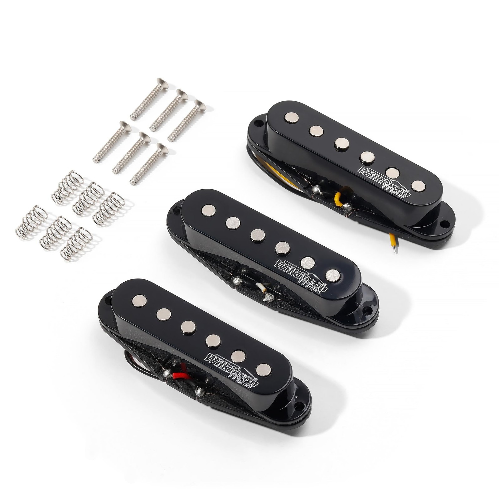 Wilkinson M Series WOVS Ceramic Single Coil Pickups SSS Set for ST Stratocast...