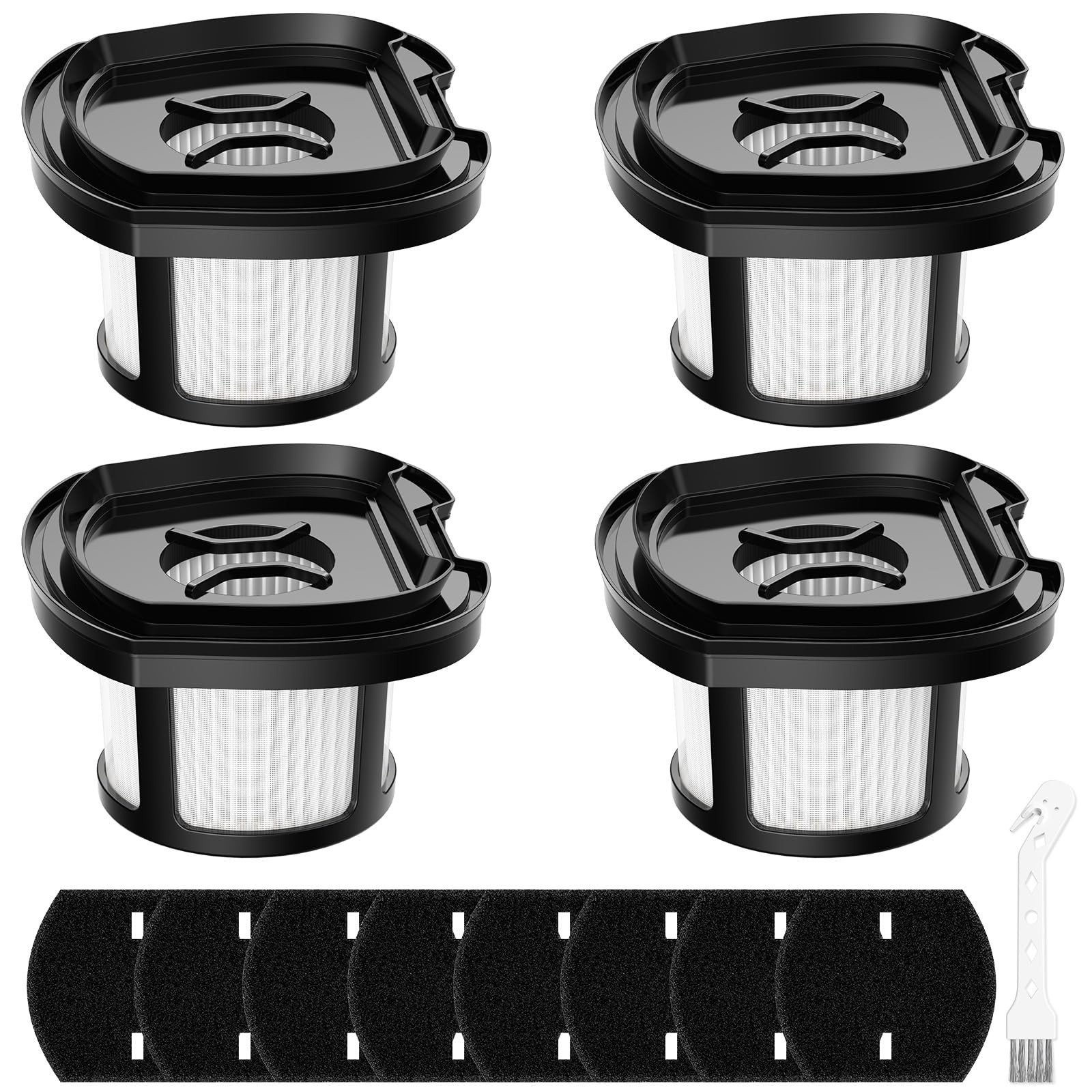 4 Pack 2284W 2390A Vacuum Replacement Filter Compatible 4 PACK, 4 