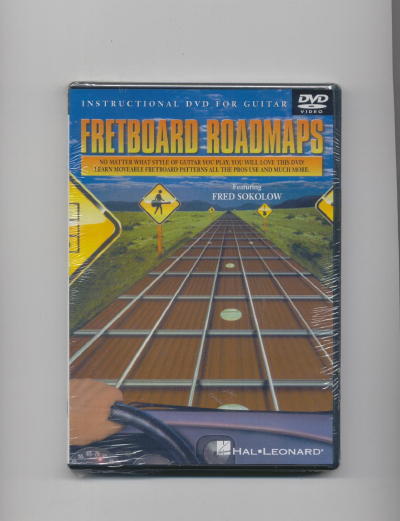 FRETBOARD ROADMAPS GUITAR DVD *NEW* ELECTRIC ACOUSTIC