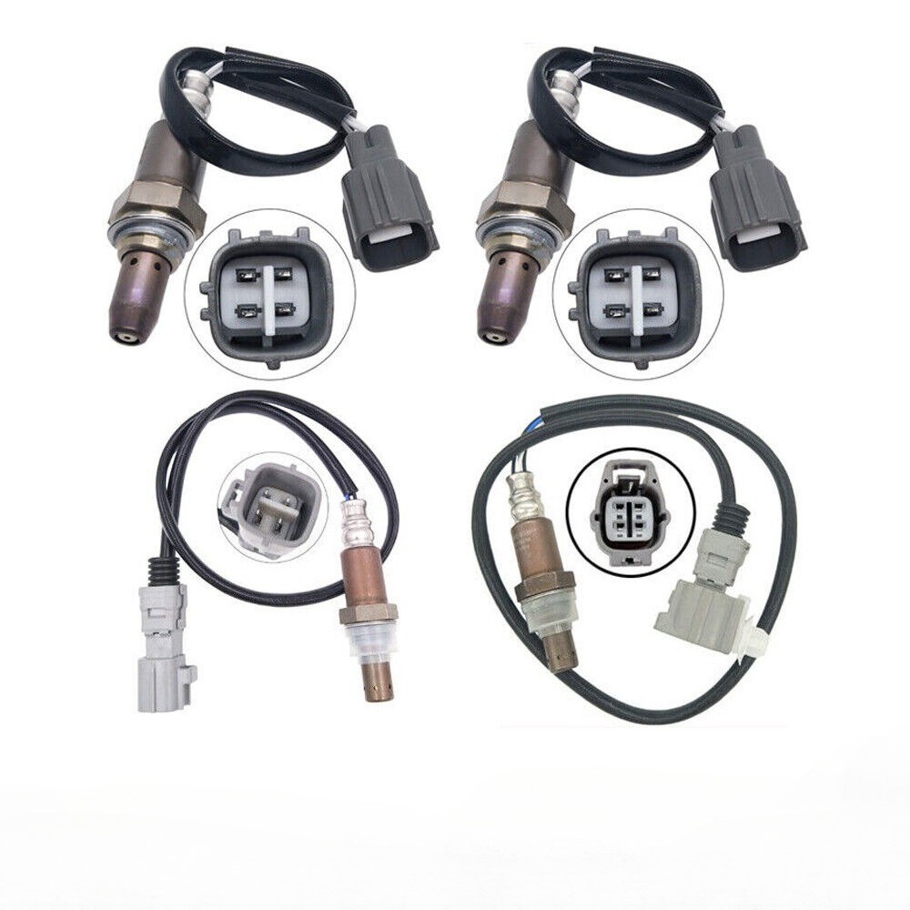 4Pcs Oxygen Sensors Up& Downstream For TOYOTA Highlander 2004-2016 3.3L 3.5L V6