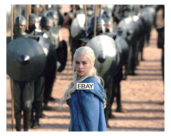 SALE: GAME OF THRONES 2011 TV PROMO PHOTO #1 EMILIA CLARKE HBO