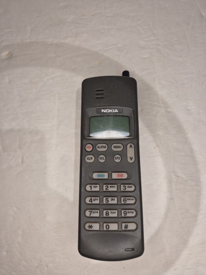 Rare Vintage Collectible Nokia Model 101 THA-6 Brick Phone - Untested For Parts