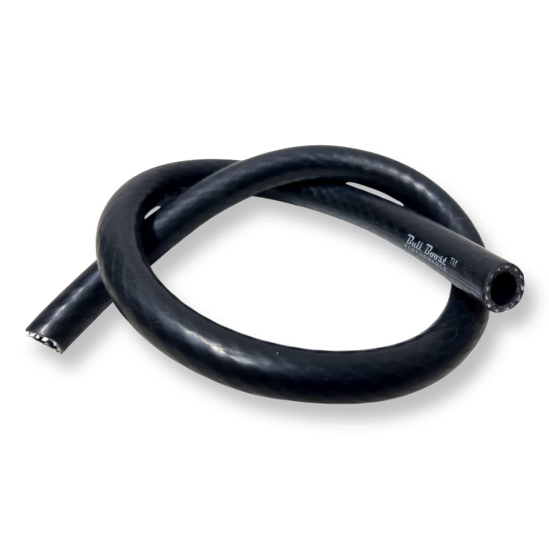 Performance 5FT High Temperature Silicone Vacuum Tubing Hose black, Black 