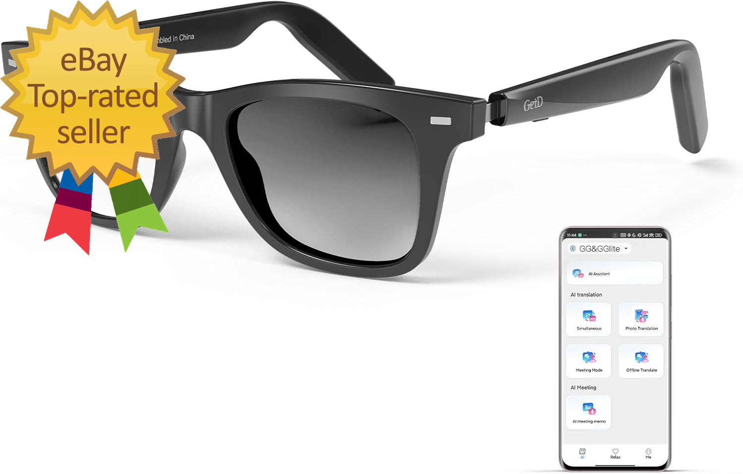 2026 AI Glasses for Men & Women Smart Glasses Powered by Chatgpt