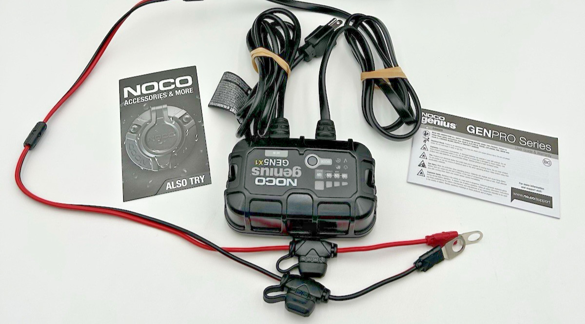 NOCO Genius GEN5X1 1 Bank 5A Onboard Battery Charger Per 12V Waterproof