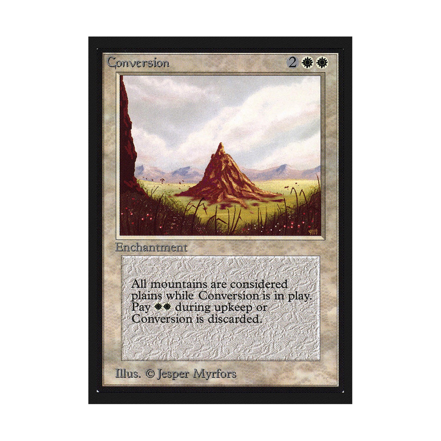 WotC MtG Collector's Ed Conversion (U) EX