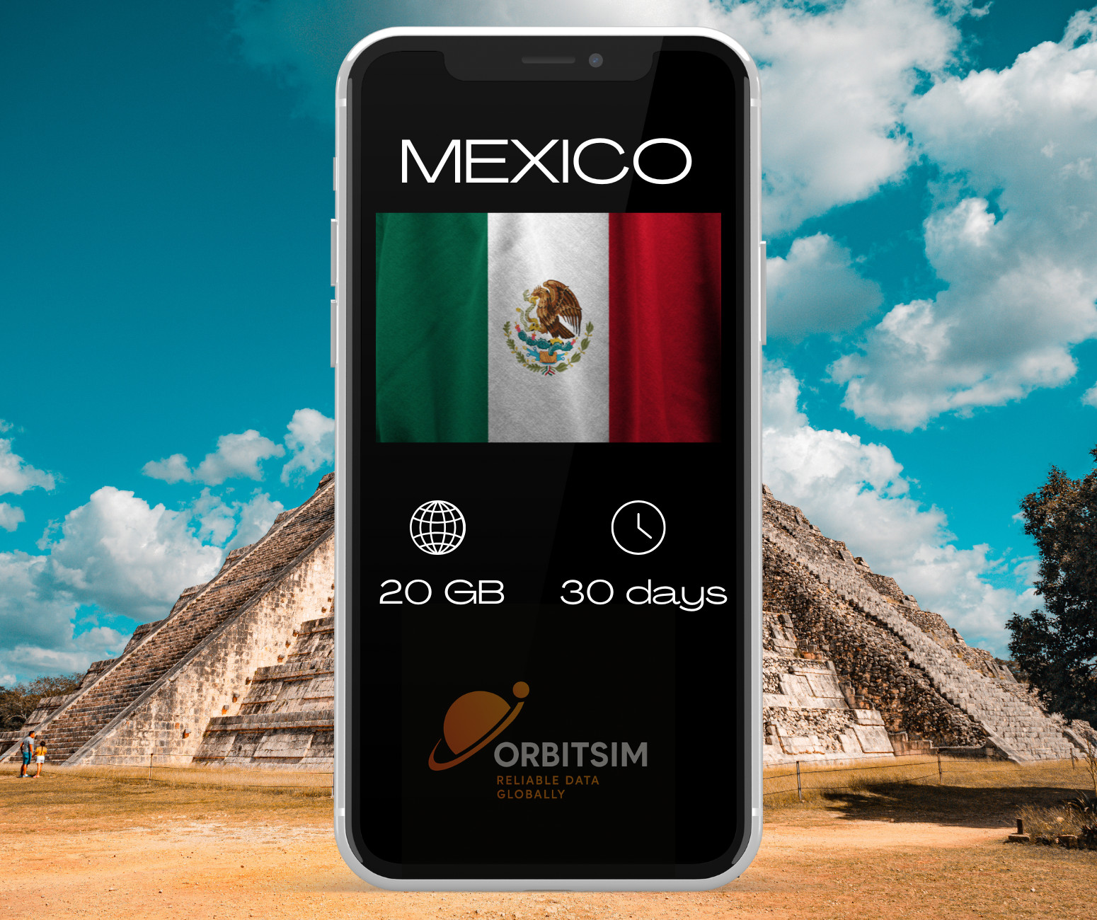 Mexico - 20GB for 30 days - Mobile Data eSIM - Fast Delivery
