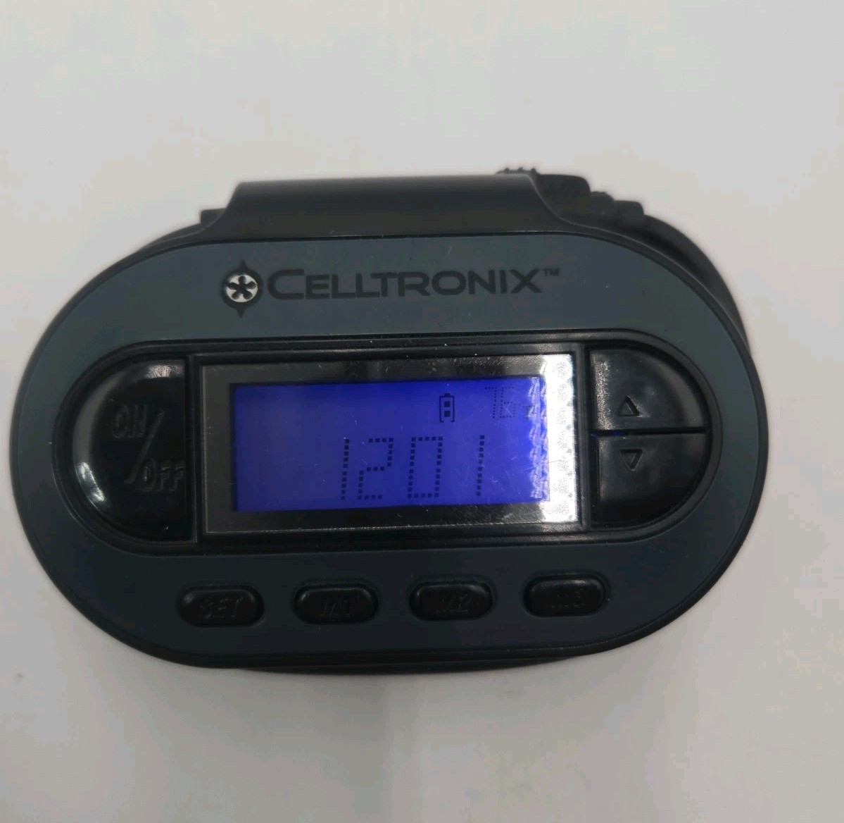 Celltronix FM Radio Headphones Digital Tuner Portable LCD w/ Case Tested