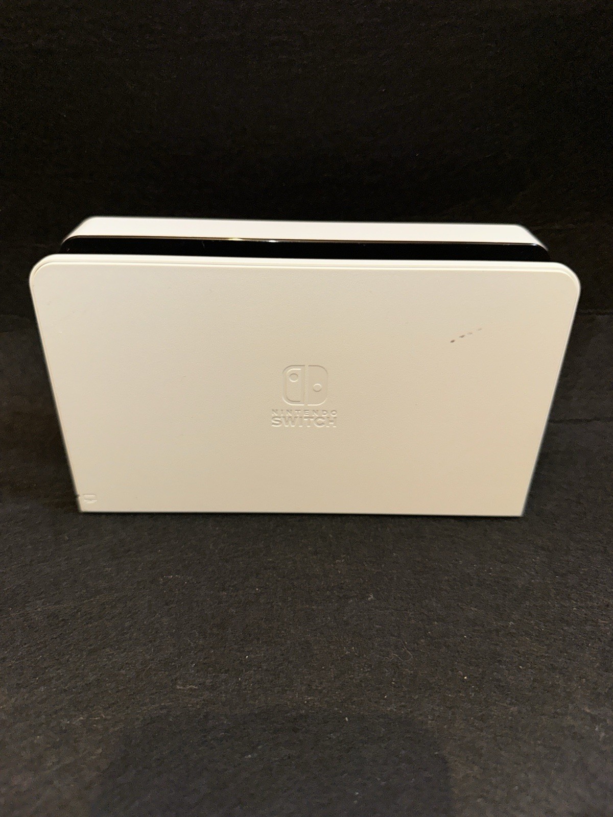 Authentic Genuine Nintendo Switch OLED White TV Dock Station Only - No Cables!