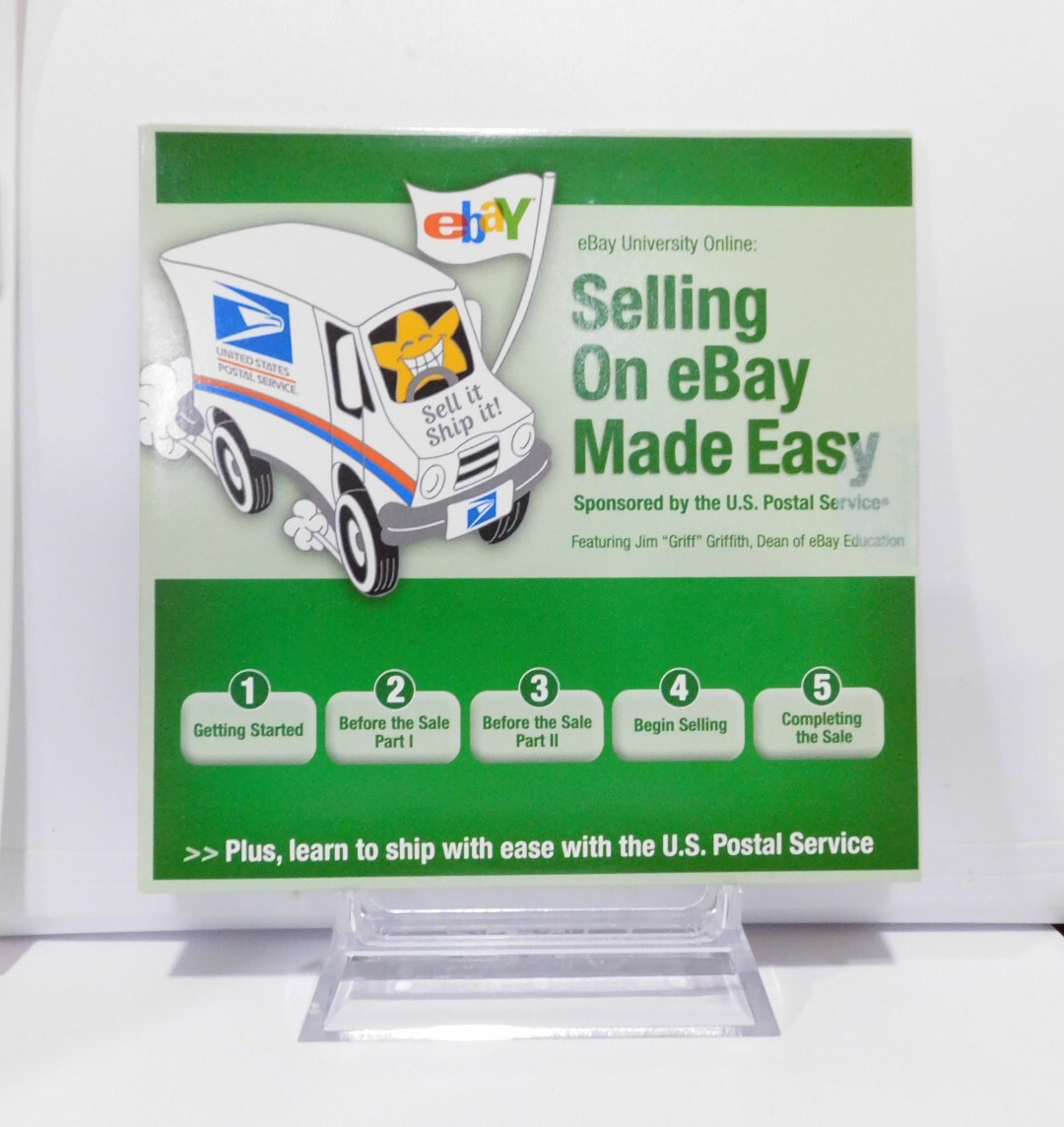 NEW!  1 - Ebay University Online: "Selling On eBay Made Easy" CD!