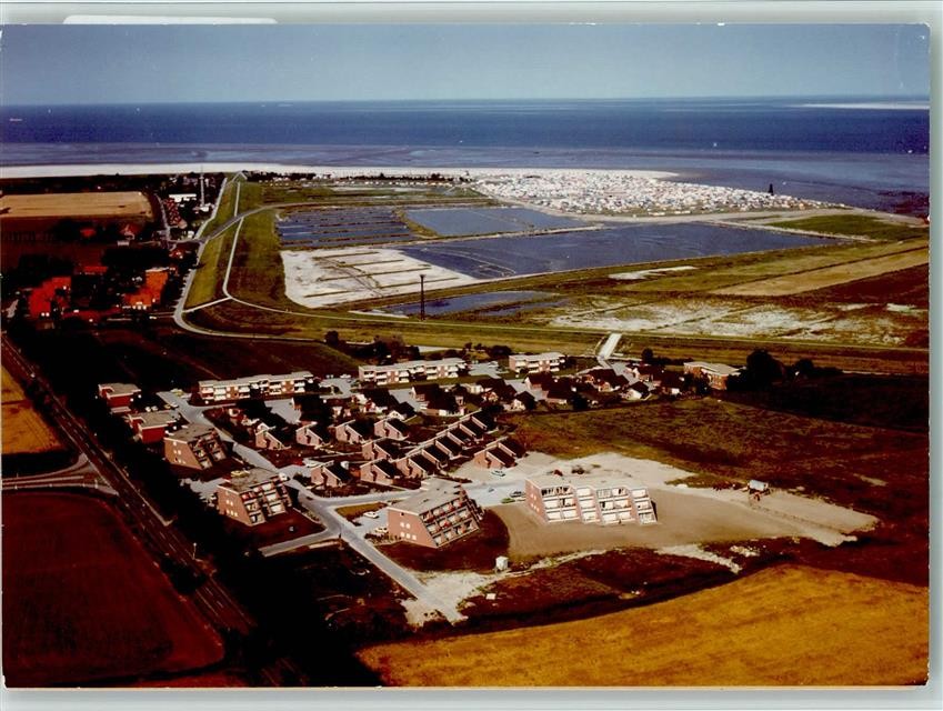 40016615 - 2942 Horumersiel aerial view North Sea residential complex Friesenhoern