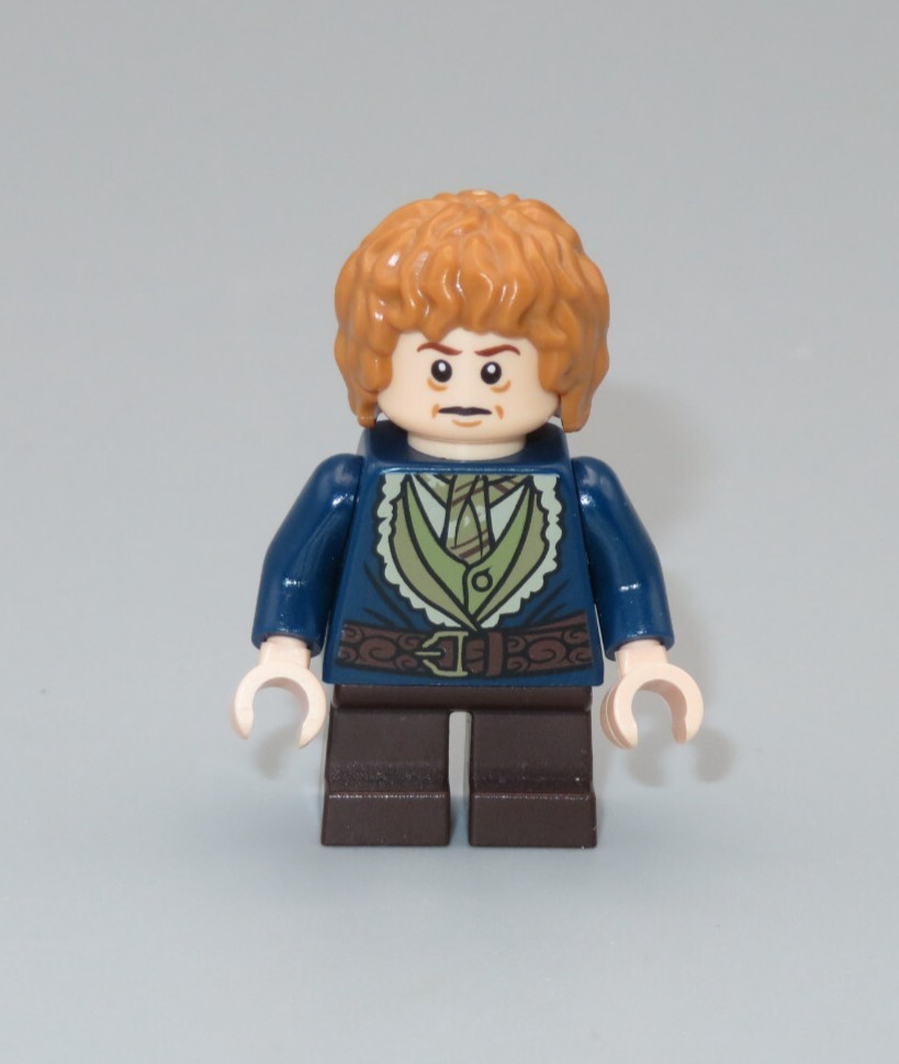 Lego Bilbo Baggins blue coat minifigure Lord of the Rings The Hobbit 79018