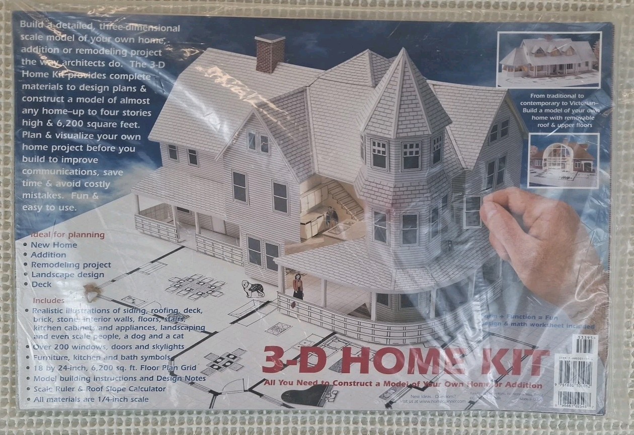 3-D Home Kit: All You Need to Construct a Model of Your Own Home or Remodel