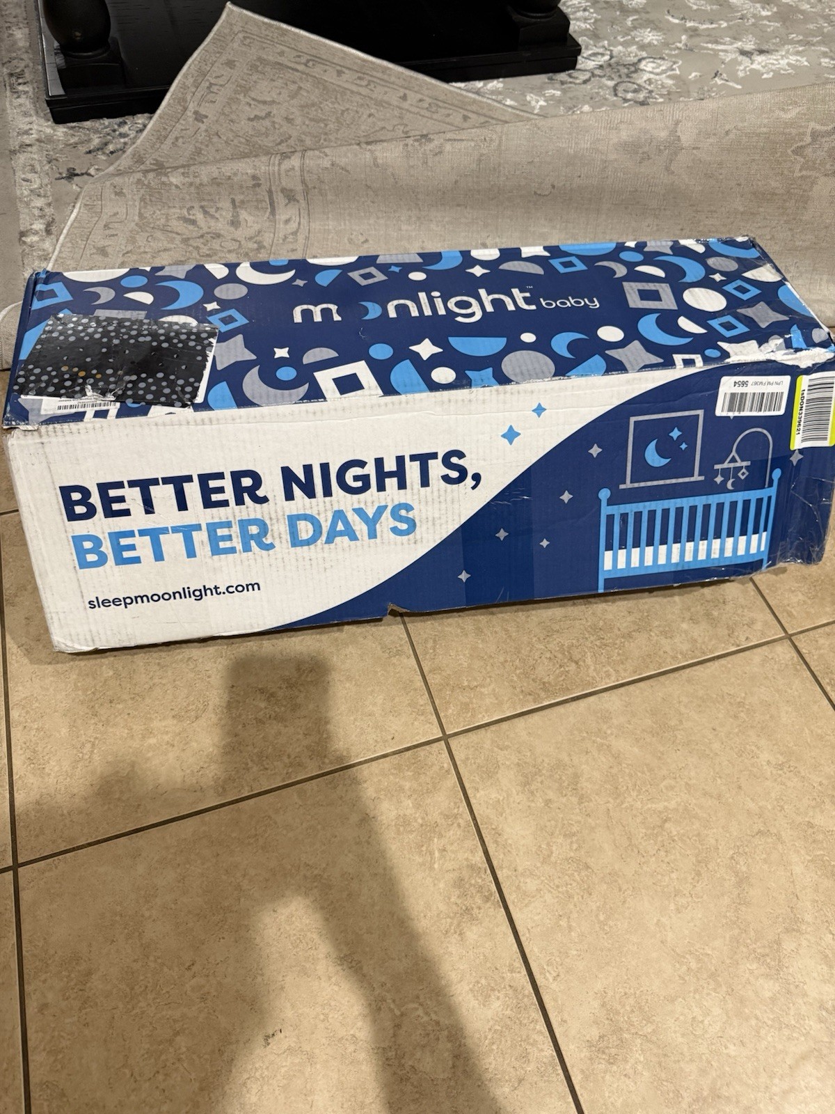 Moonlight Baby two-sided infant/toddler little dreamer crib mattress OBO