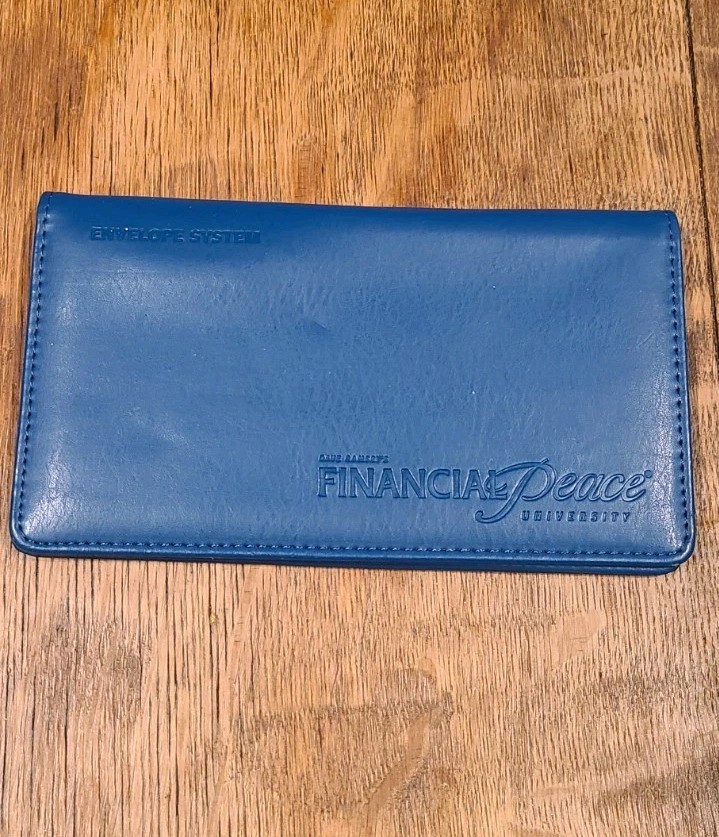 Dave Ramsey FINANCIAL PEACE UNIVERSITY Starter CASH Envelope System Wallet Only