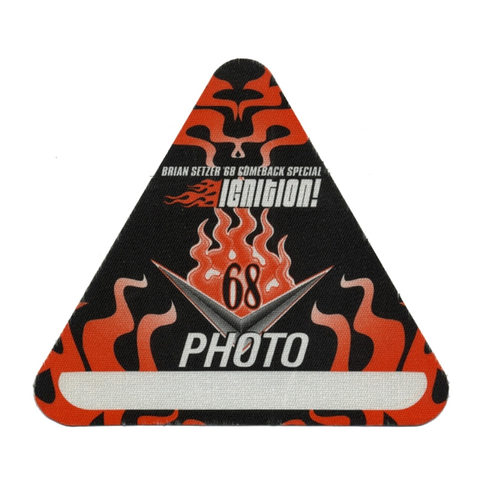 Brian Setzer 2001 Ignition Concert Tour Photo Backstage Pass